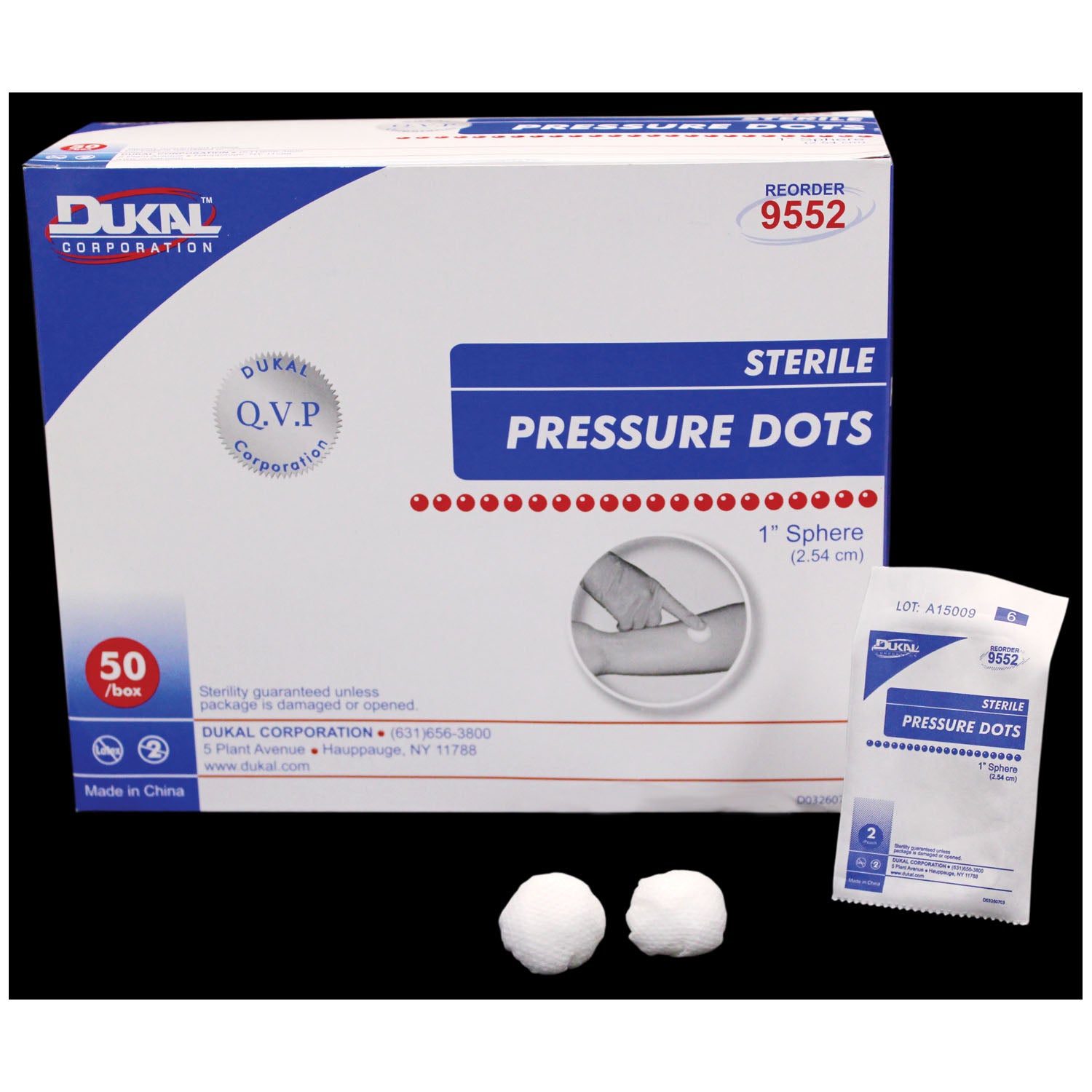 DUKAL PRESSURE DOTS