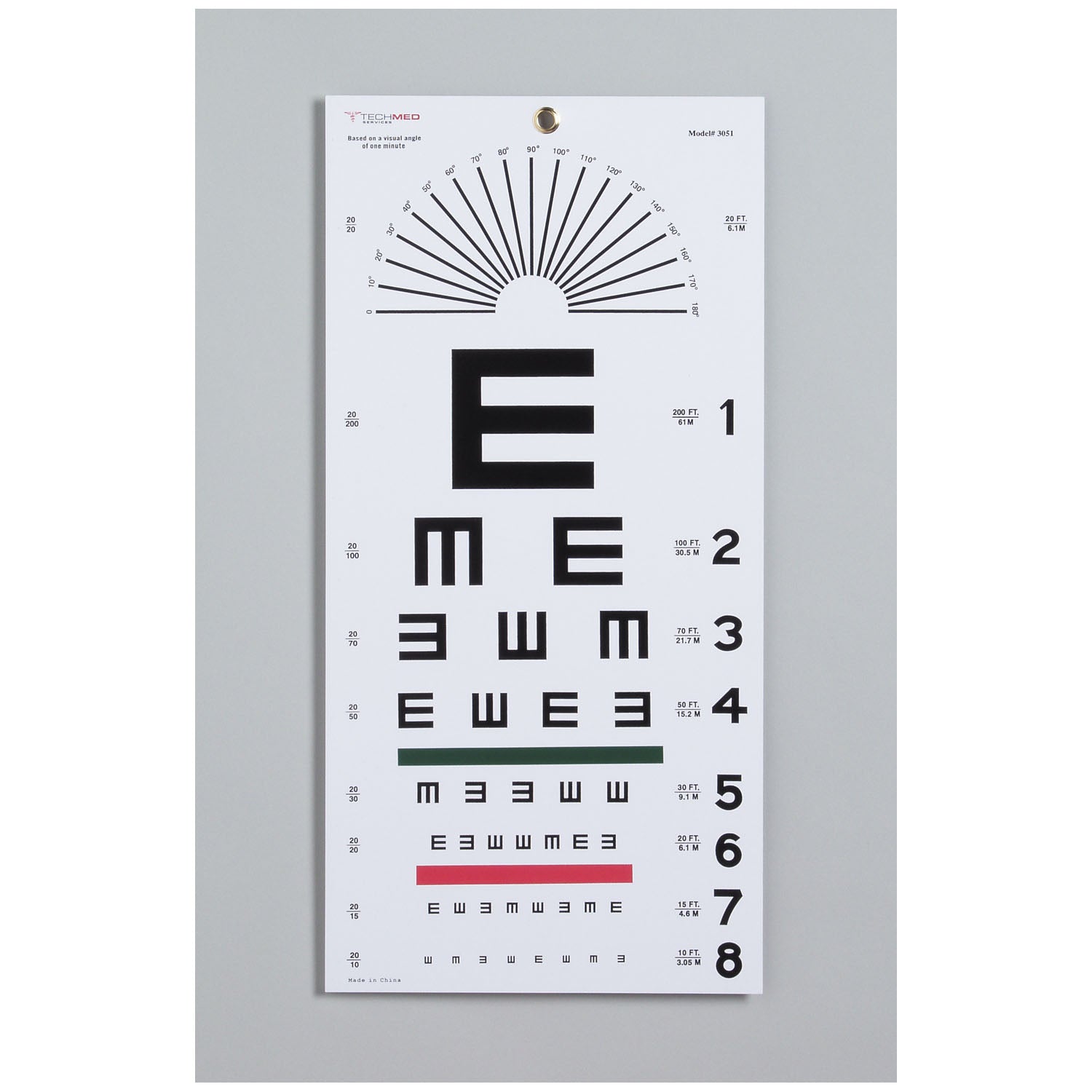 TECH-MED EYE CHARTS