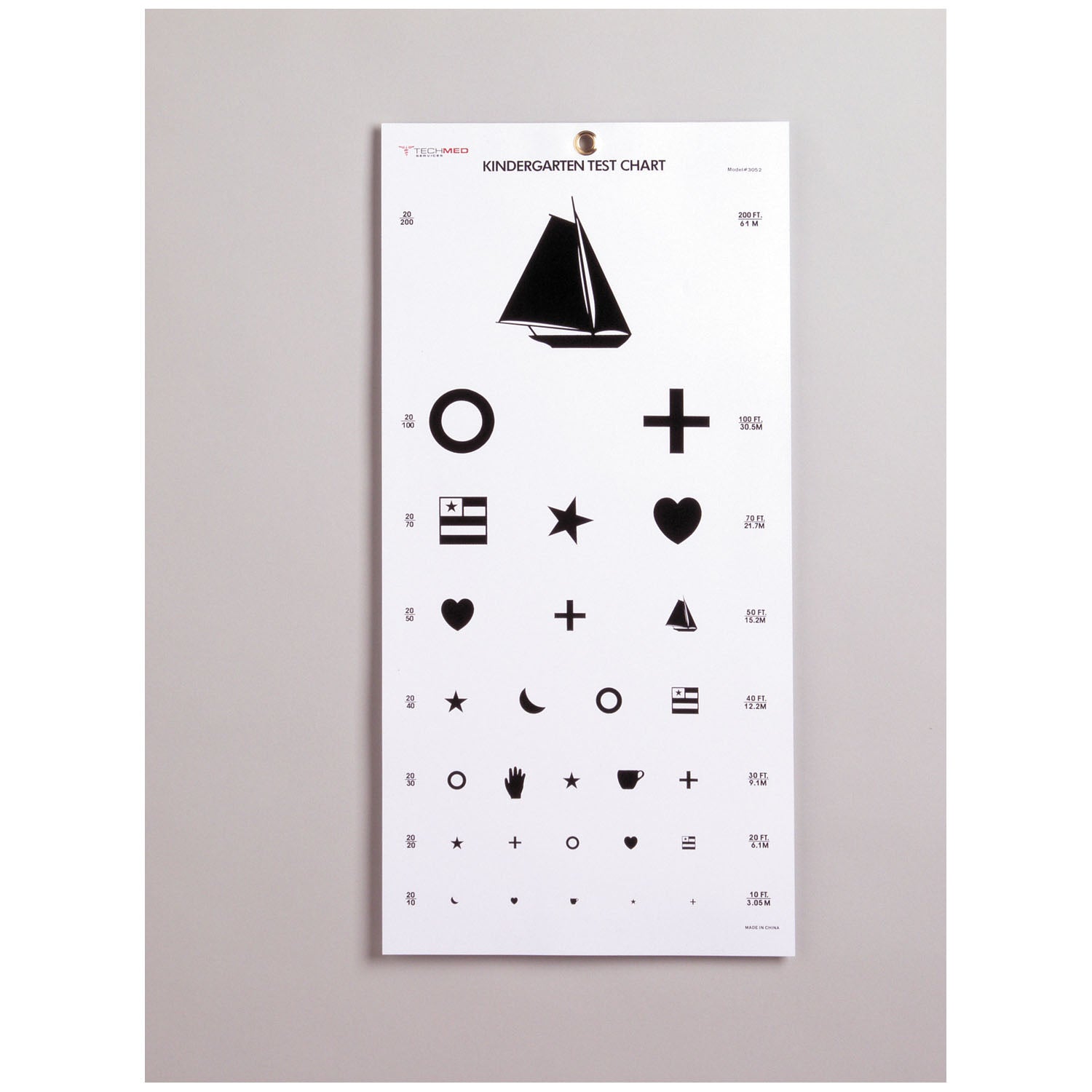 TECH-MED EYE CHARTS