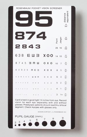 TECH-MED EYE CHARTS
