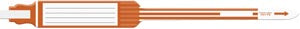 MEDICAL ID SOLUTIONS SELF ADHESION INSERT WRISTBANDS - TRI-LAMINATE