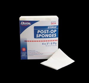 DUKAL POST-OP SPONGES