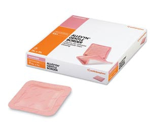 SMITH & NEPHEW ALLEVYN™ GENTLE BORDER SACRUM DRESSING