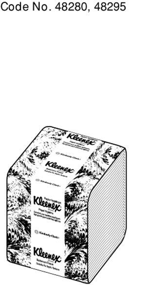 KIMBERLY-CLARK HYGIENIC BATHROOM TISSUE