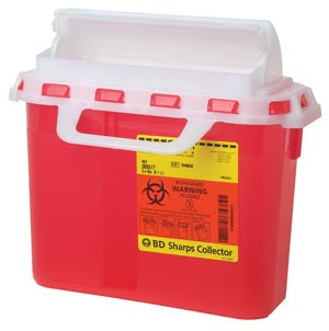 BD SHARP CONTAINER 2GAL RED 10/cs