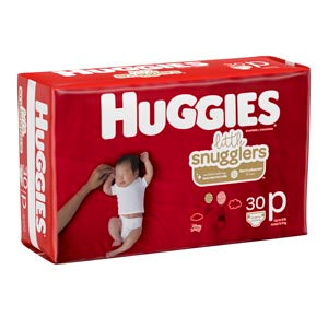 KIMBERLY-CLARK HUGGIES® LITTLE SNUGGLERS DIAPERS